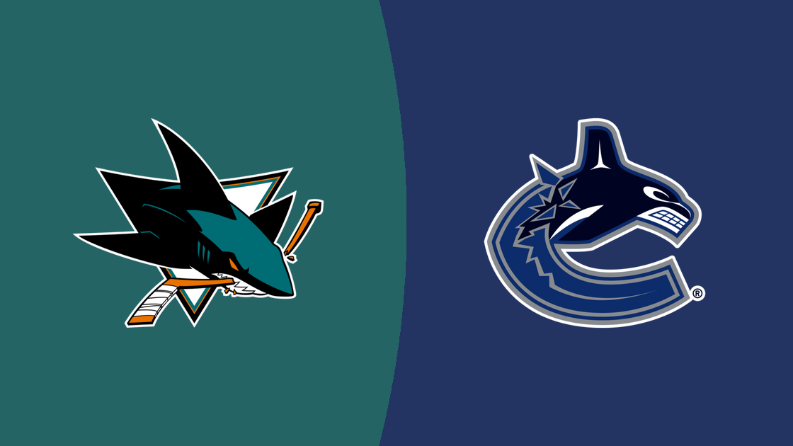 Watch San Jose Sharks vs Vancouver Canucks (Free Trial)