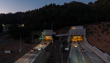 Caldecott Tunnel reopens after car crash, fire, caused traffic delays