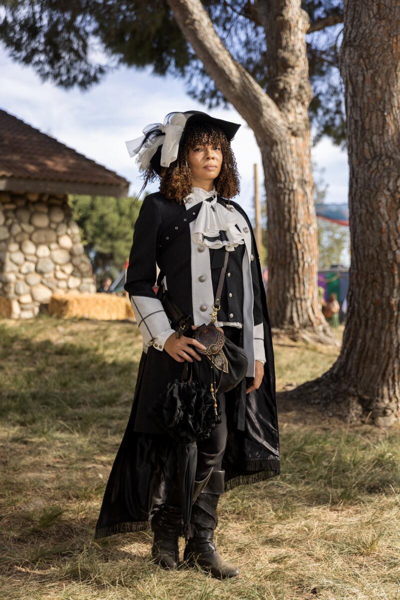 Trilainna Stanton, also known as Prince Rain, of San Diego.