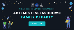 Artemis II Splashdown Family PJ Night Watch Party April 10
