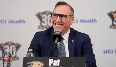 GM Pat Verbeek gets a multiyear contract extension from playoff-contending Anaheim Ducks