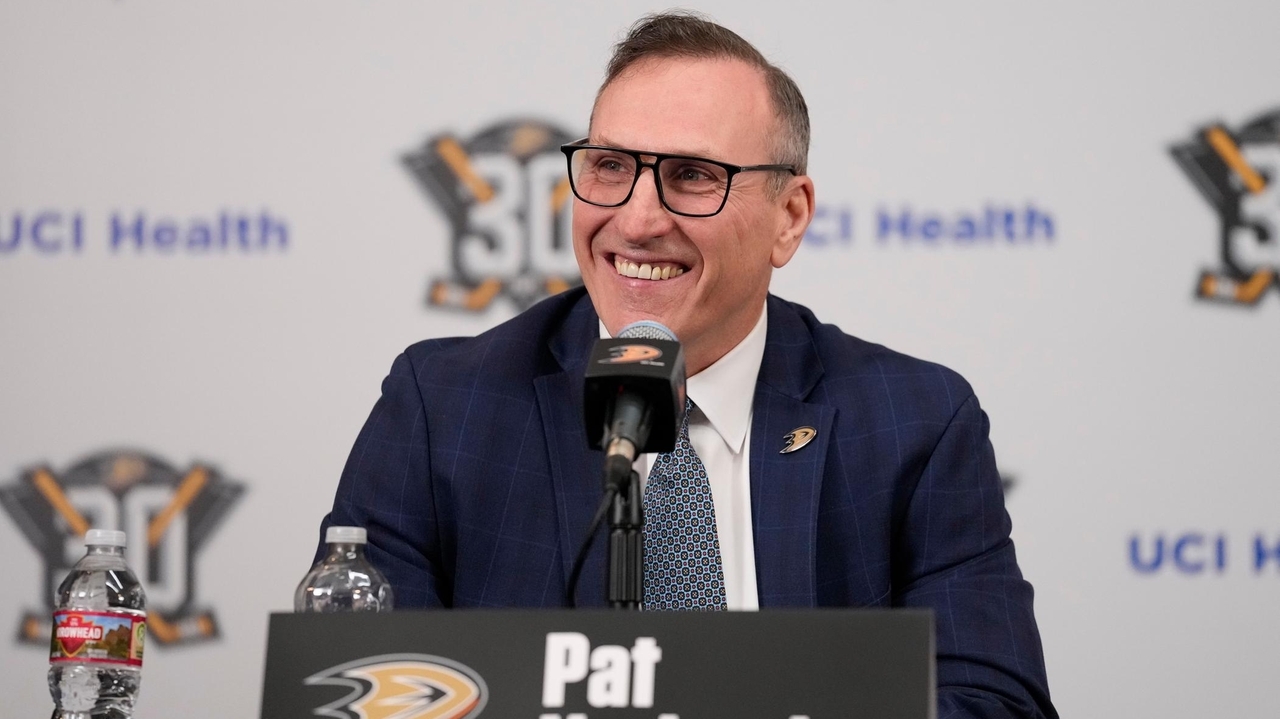 GM Pat Verbeek gets a multiyear contract extension from playoff-contending Anaheim Ducks