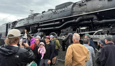 Big Boy 4014 Roseville visit draws crowds on 2026 rail tour