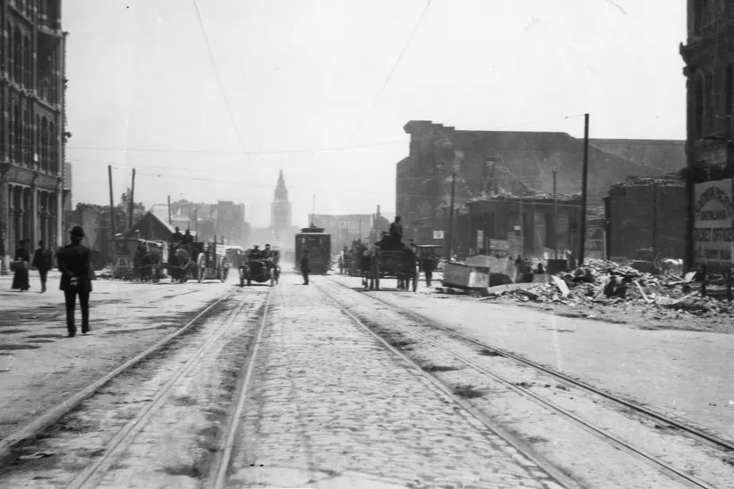 1906 SF earthquake turned heart of the city into a forgotten society