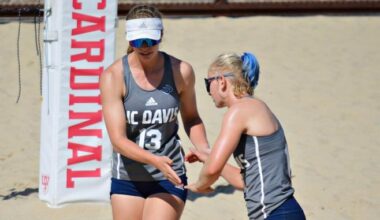 Beach Volleyball Sweeps Saturday Doubleheader; Defeats San Jose State and Cal State Bakersfield