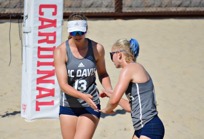 Beach Volleyball Sweeps Saturday Doubleheader; Defeats San Jose State and Cal State Bakersfield