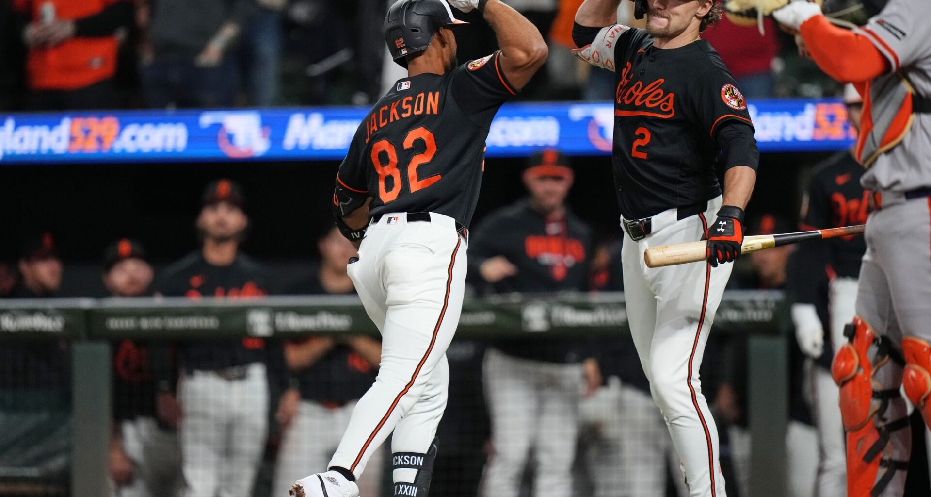 Jackson and Henderson power the Orioles to a 6-2 win over Webb and the Giants