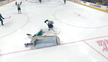 Marco Rossi with a Goal vs. San Jose Sharks