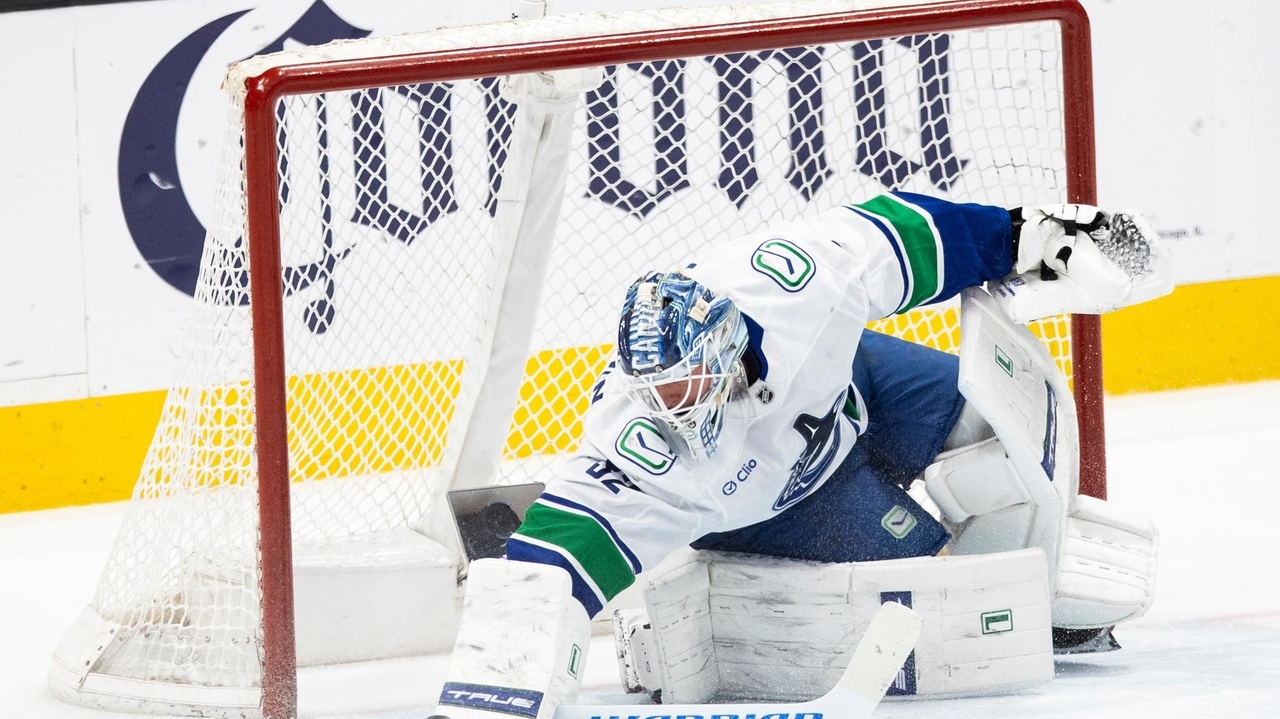 The Canucks deal a blow to the slim playoff hopes for the Sharks with a 4-3 shootout win