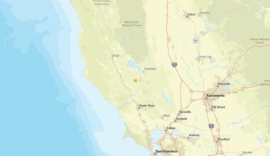 April 12: Earthquake of 2.3 magnitude registered near Cobb, CA
