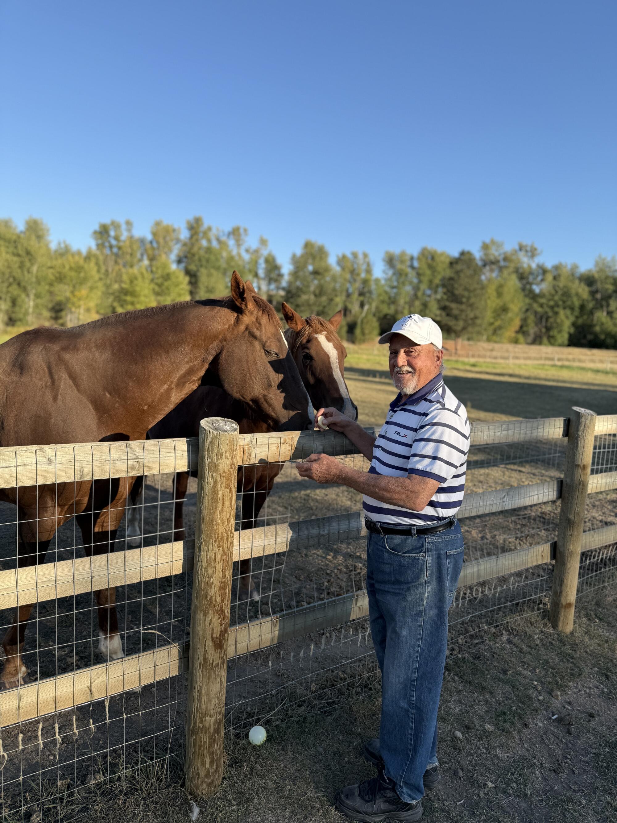 Legendary Kings goaltender Rogie Vachon at home in Montana.