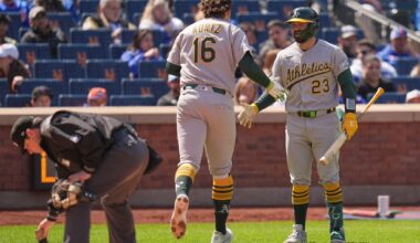Kurtz hits his first homer of the season and the Athletics sweep the slumping Mets, 1-0