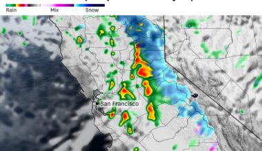 Bay Area rain continues for third day as thunderstorms linger