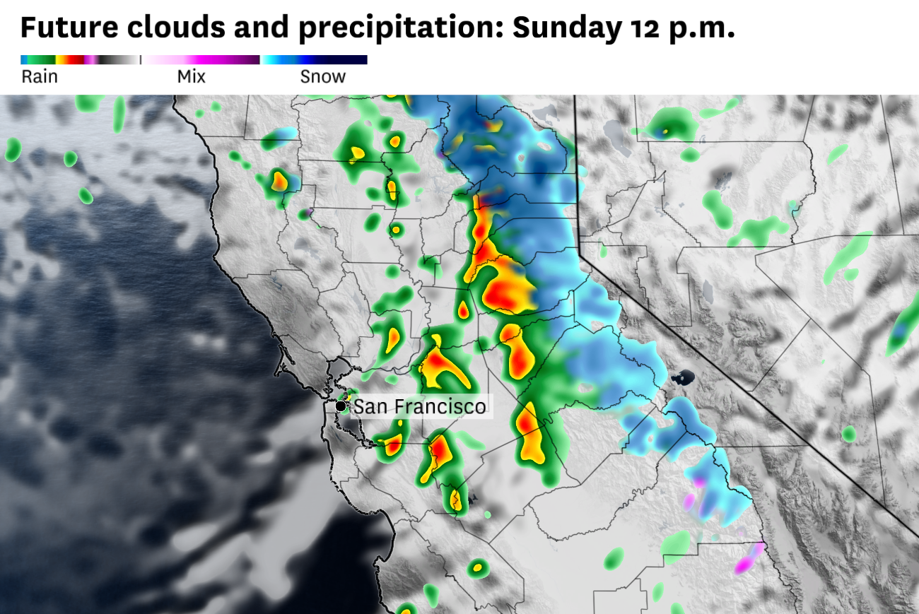 Bay Area rain continues for third day as thunderstorms linger