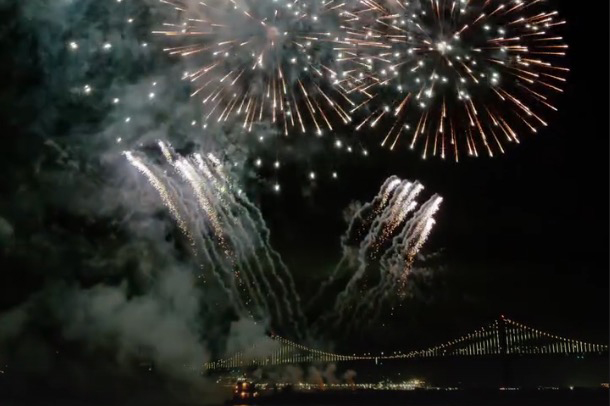 Surprise fireworks over San Francisco rattle residents around the bay