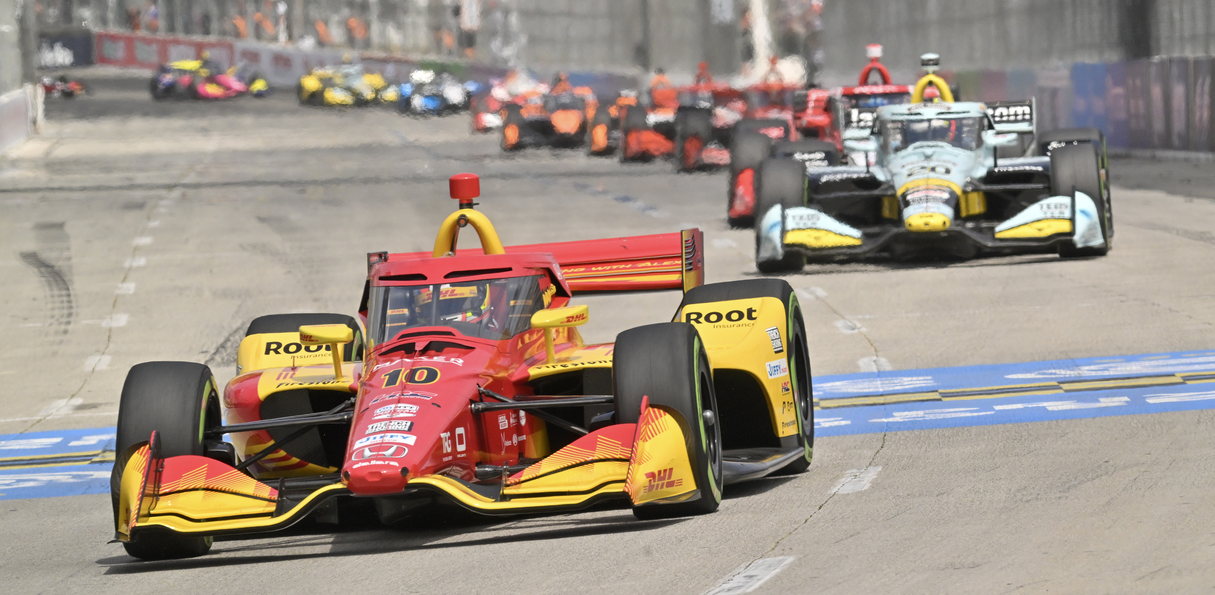 Alex Palou during the 50th Grand Prix of Long Beach...