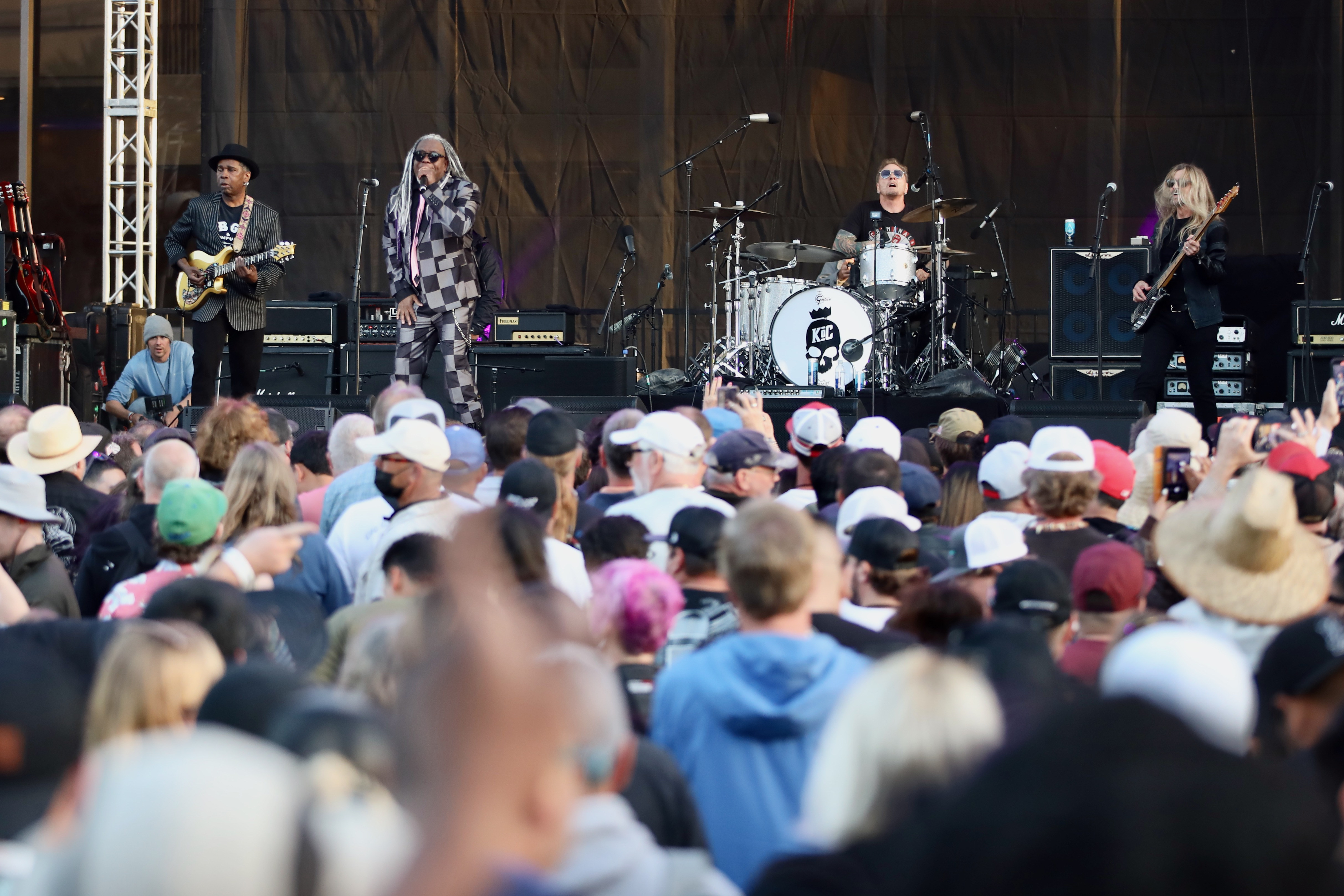 All-star rock band Kings of Chaos continues the Acura Grand...