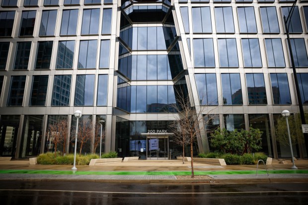 The building at 200 Park Avenue in downtown San Jose, Calif., on Wednesday, Feb. 11, 2026. (Shae Hammond/Bay Area News Group)