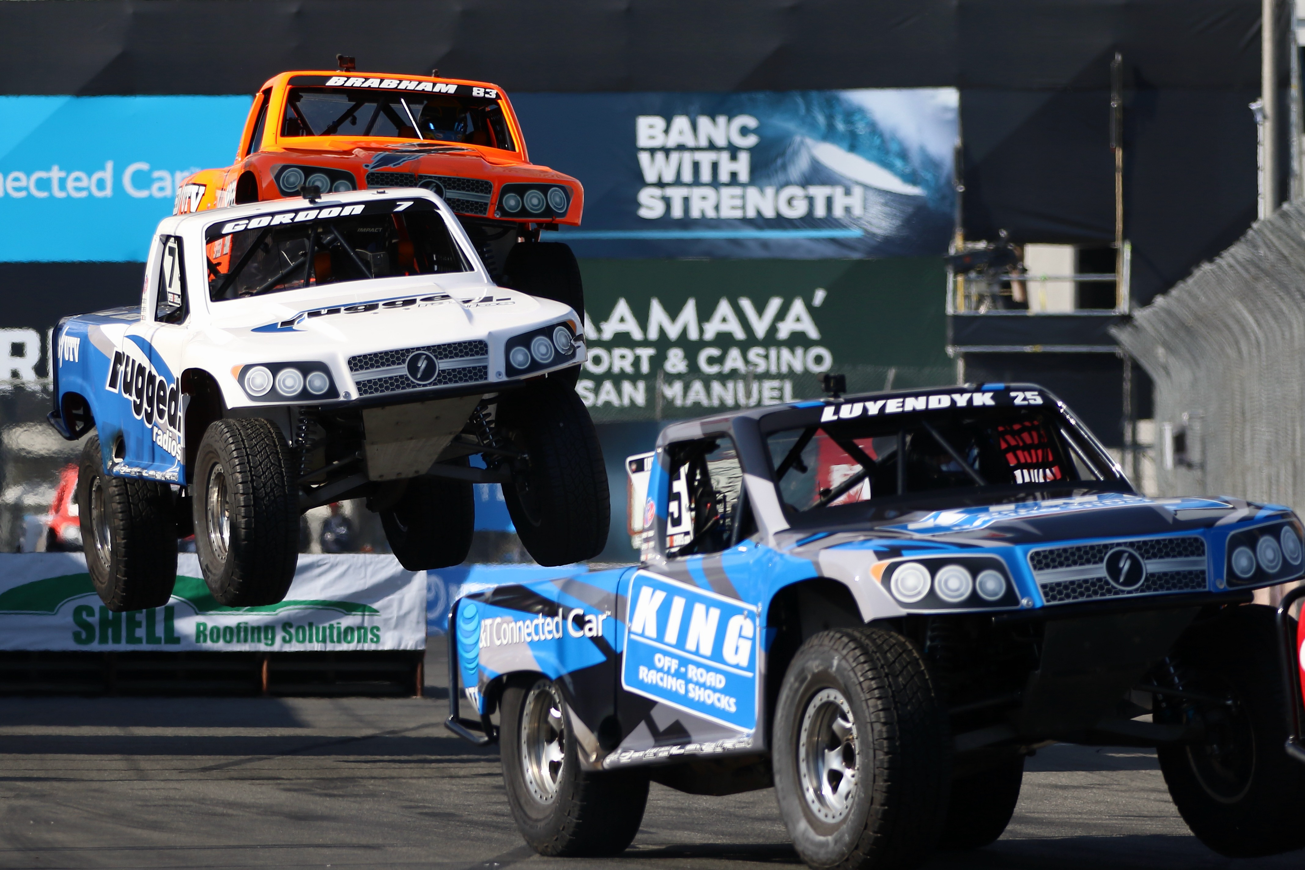 Stadium Super Trucks put an exclamation point on the 50th...