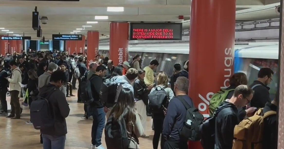 BART equipment problem causes major delays system wide