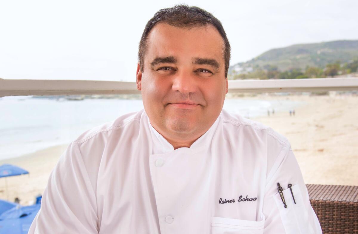 Chef Ranier Schwarz, of Driftwood Kitchen the The Deck in Laguna Beach, died last week in a Dana Point collision.