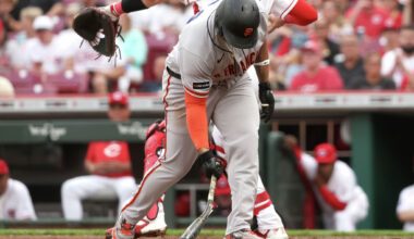 Giants’ frustrations boil over as Reds tag Tyler Mahle for 4 homers