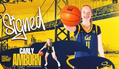 Cal Signs Carly Amborn For 2026-27 Season