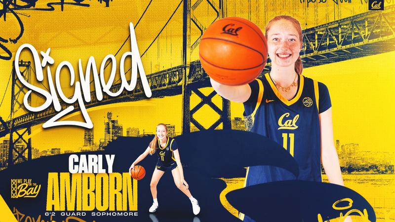 Cal Signs Carly Amborn For 2026-27 Season