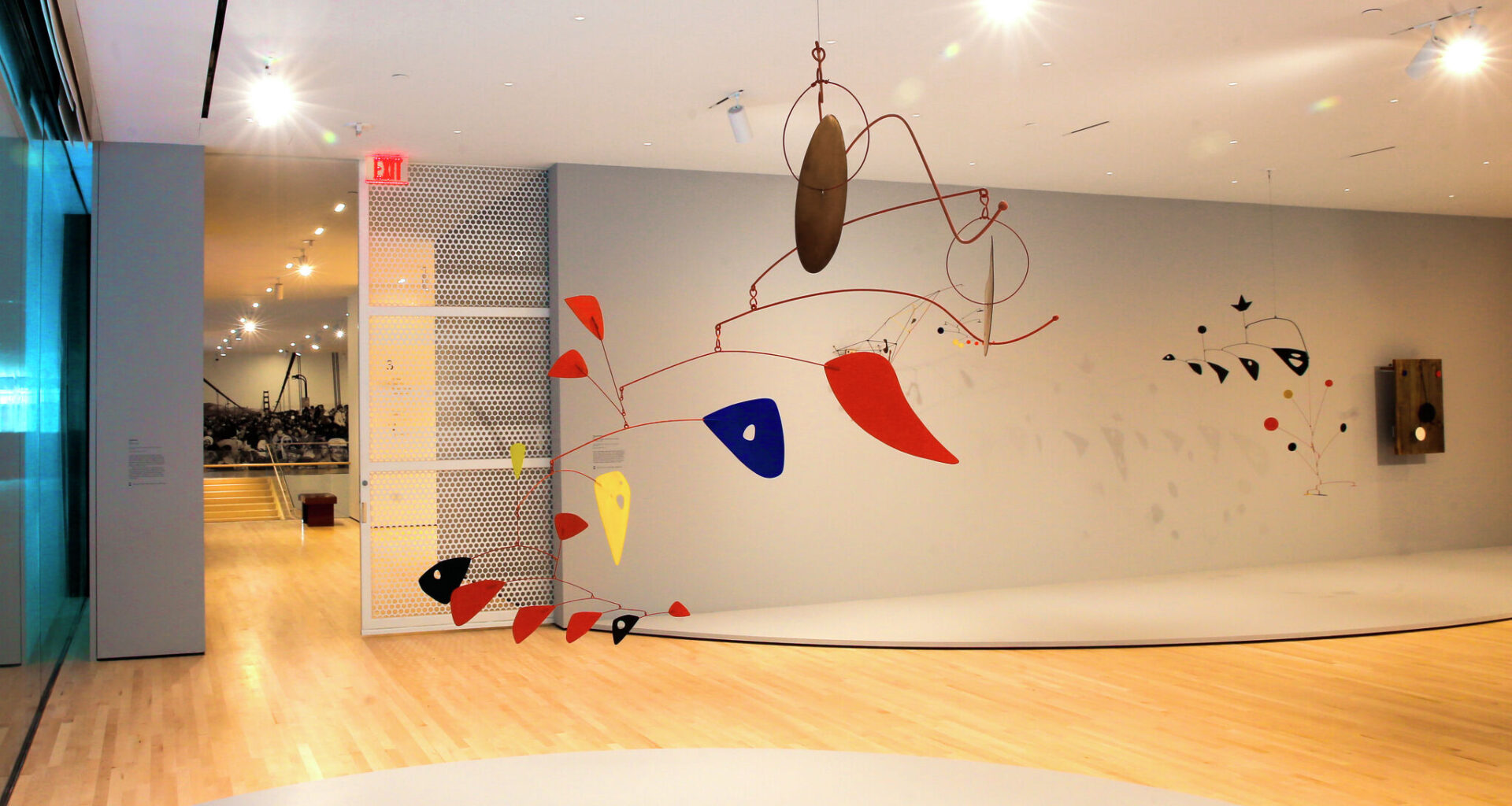 SFMOMA Calder mobiles inspire museum etiquette warning