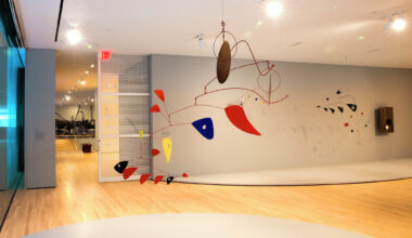 SFMOMA Calder mobiles inspire museum etiquette warning