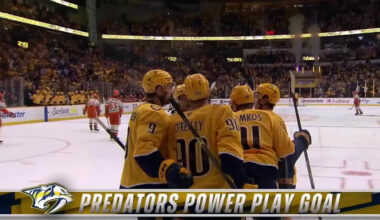 Steven Stamkos with a Powerplay Goal vs. Anaheim Ducks