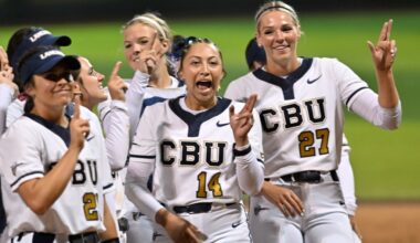 California Baptist softball team rallies past UC Riverside, sweeps ‘Crosstown Showdown’ series – Press Enterprise