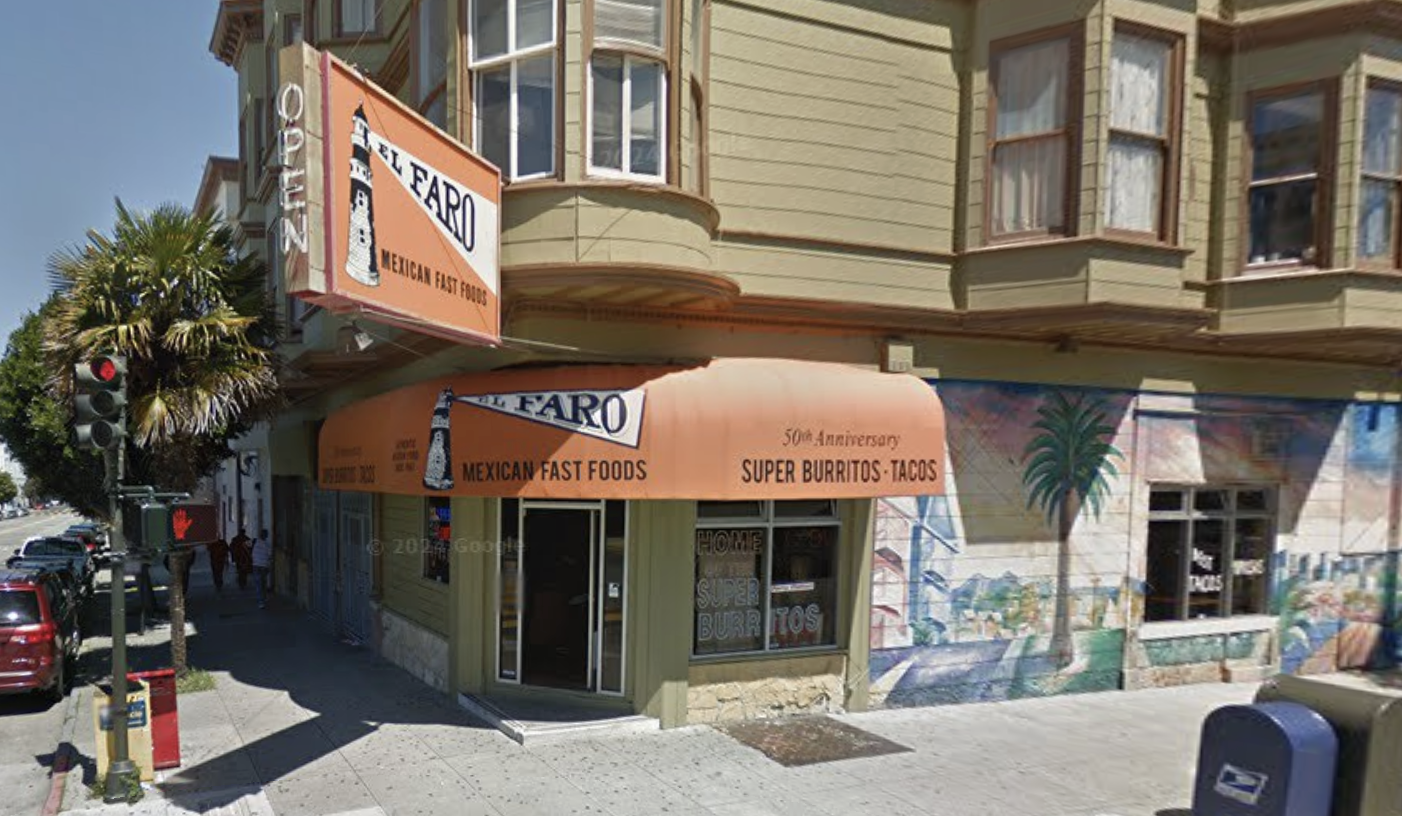 El Faro in SF, known for the Mission-style super burrito, may close