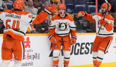 Terry's late power-play goal lifts Anaheim past Preds 5-4 setting up Ducks-Oilers