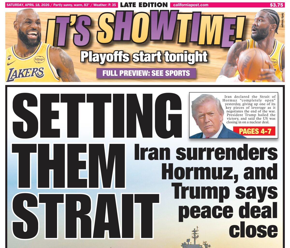 CA Post Cover for April 18, 2026