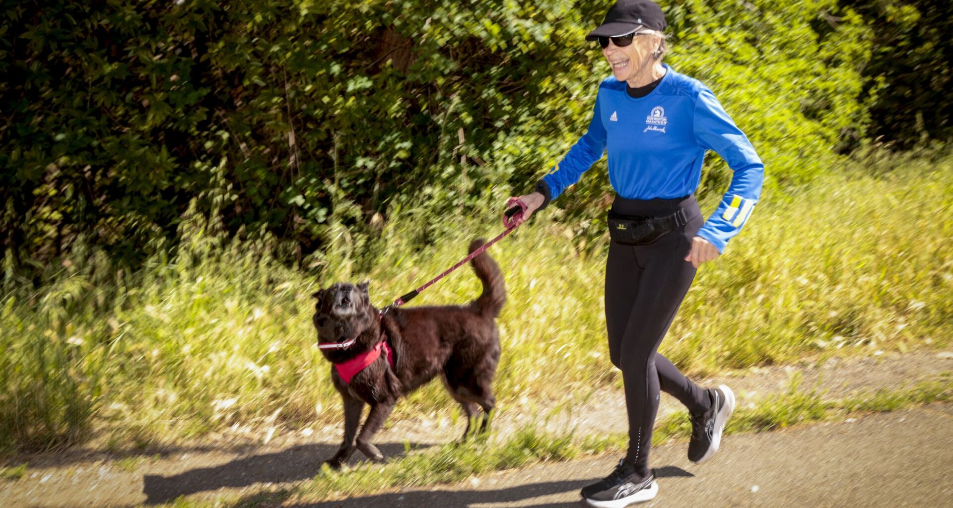 Patty Hung, 80, is running her 40th Boston Marathon, setting a record