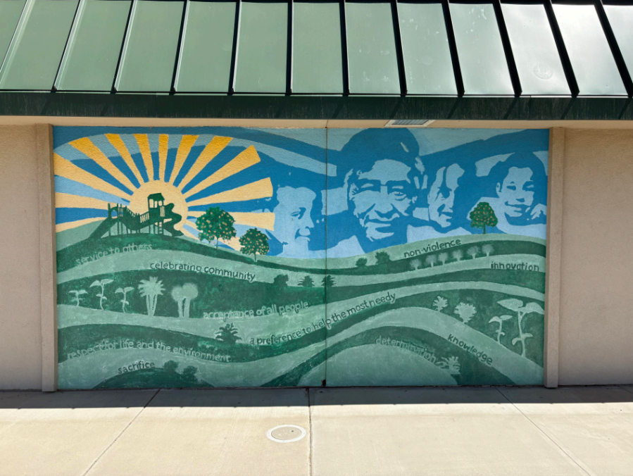 Mural at the Delano Downtown Breezeway project. / Photo courtesy of the city of Delano
