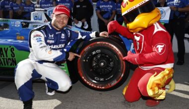 Felix Rosenqvist hopes Long Beach pole kickstarts IndyCar season turnaround