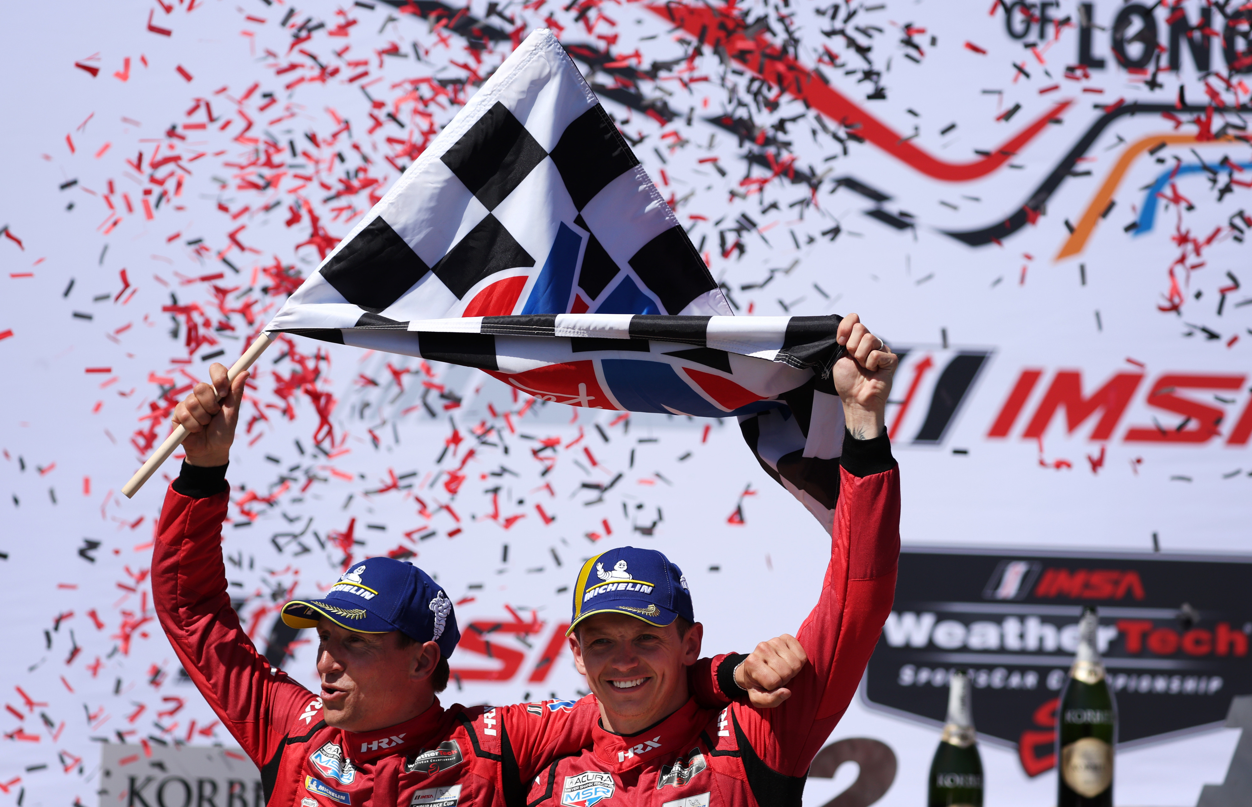 Acura Meyer Shank Racing GTP drivers, Renger van der Zande,...
