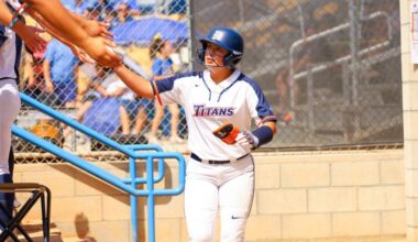 Titans Complete Sweep in 12-6 Victory at Cal State Bakersfield