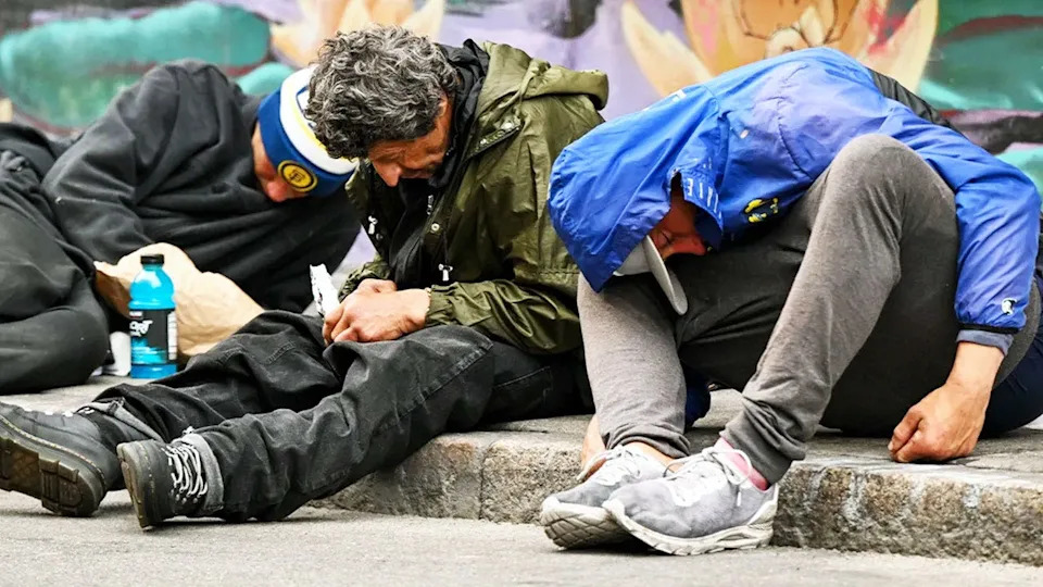 Homeless people in San Francisco