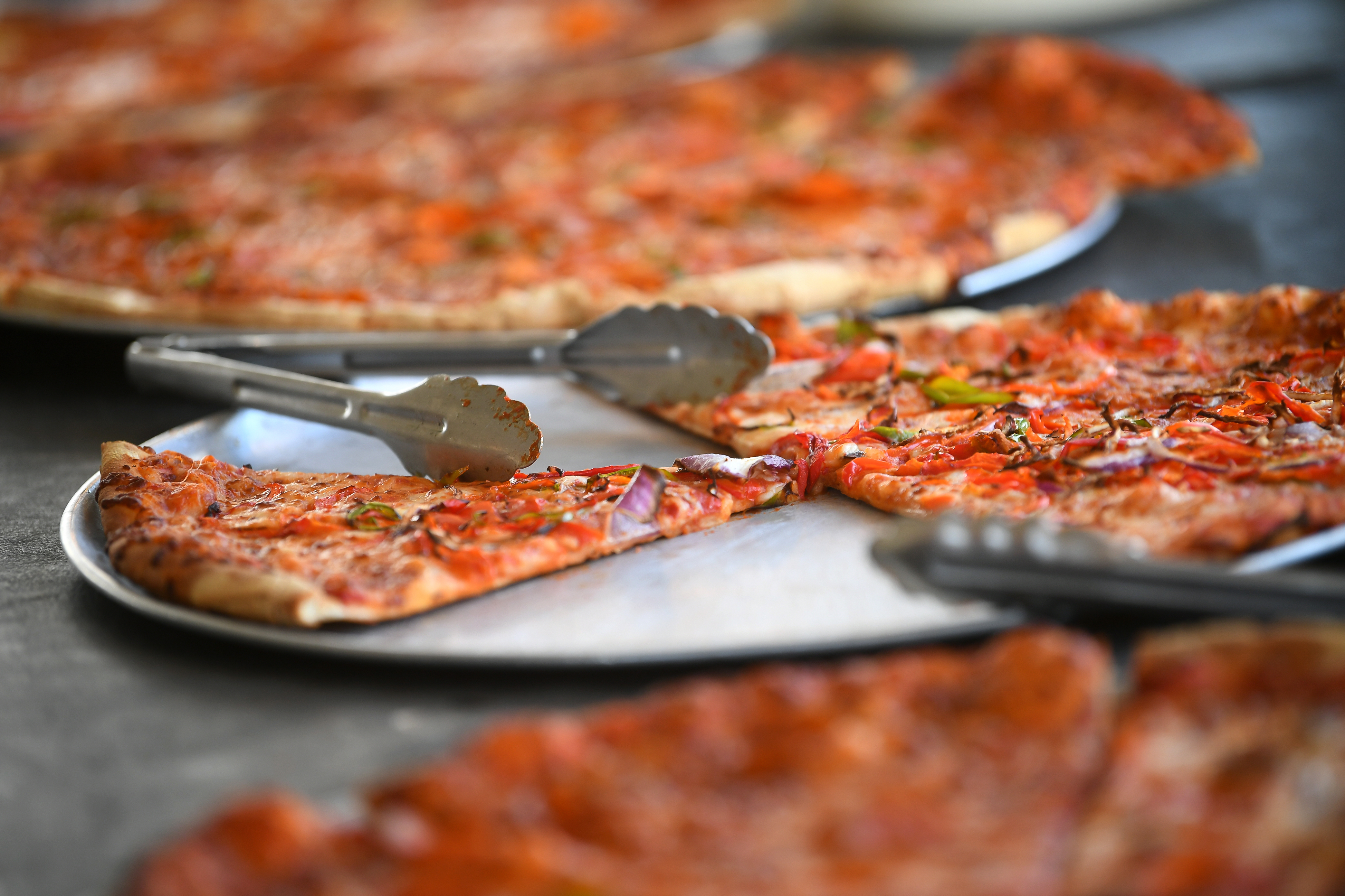 Spicy Pie pizza is served up on the final day...