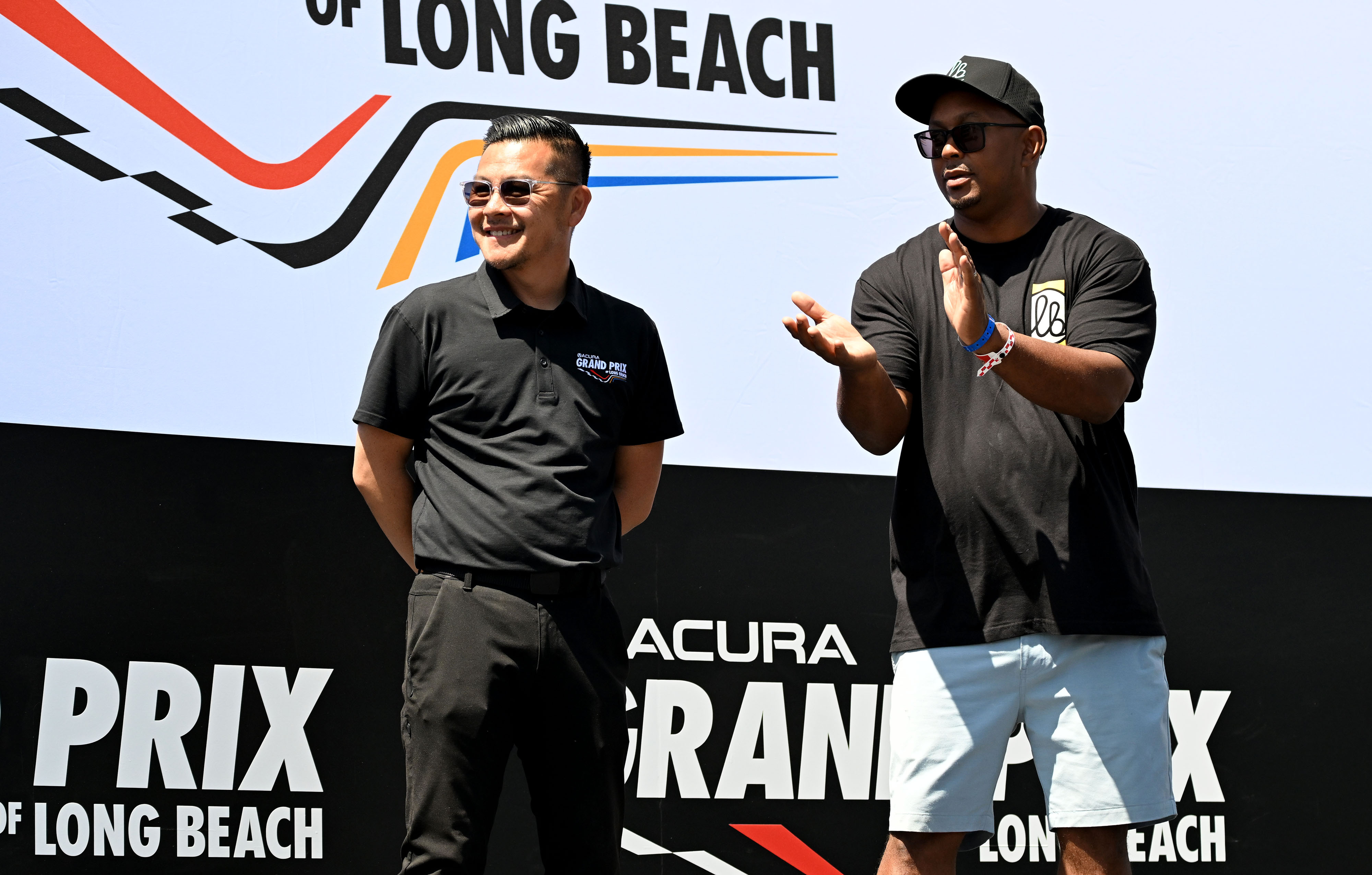 Long Beach Grand Prix President and CEO, Jim Laiw and...