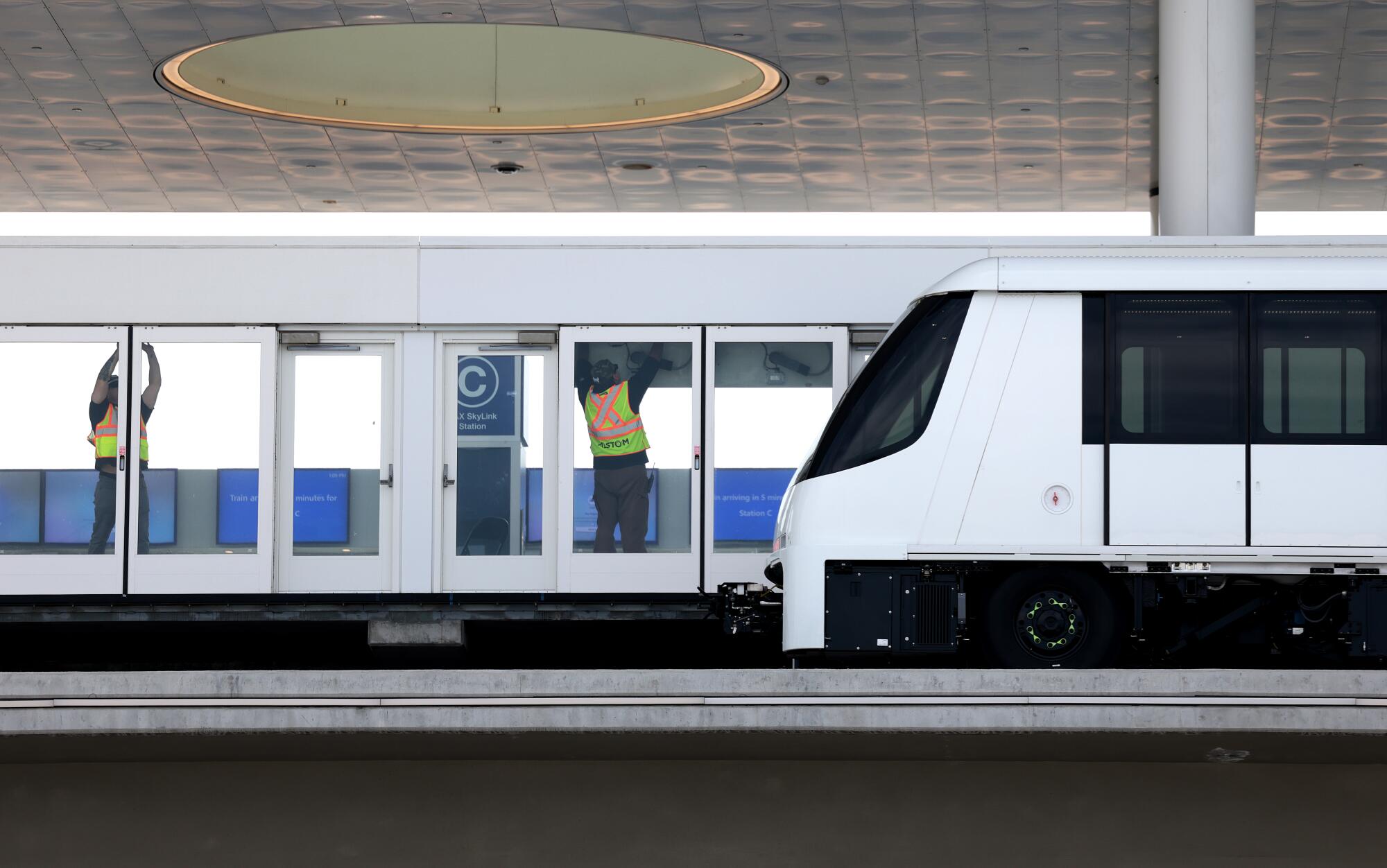 Views of the Automated People Mover