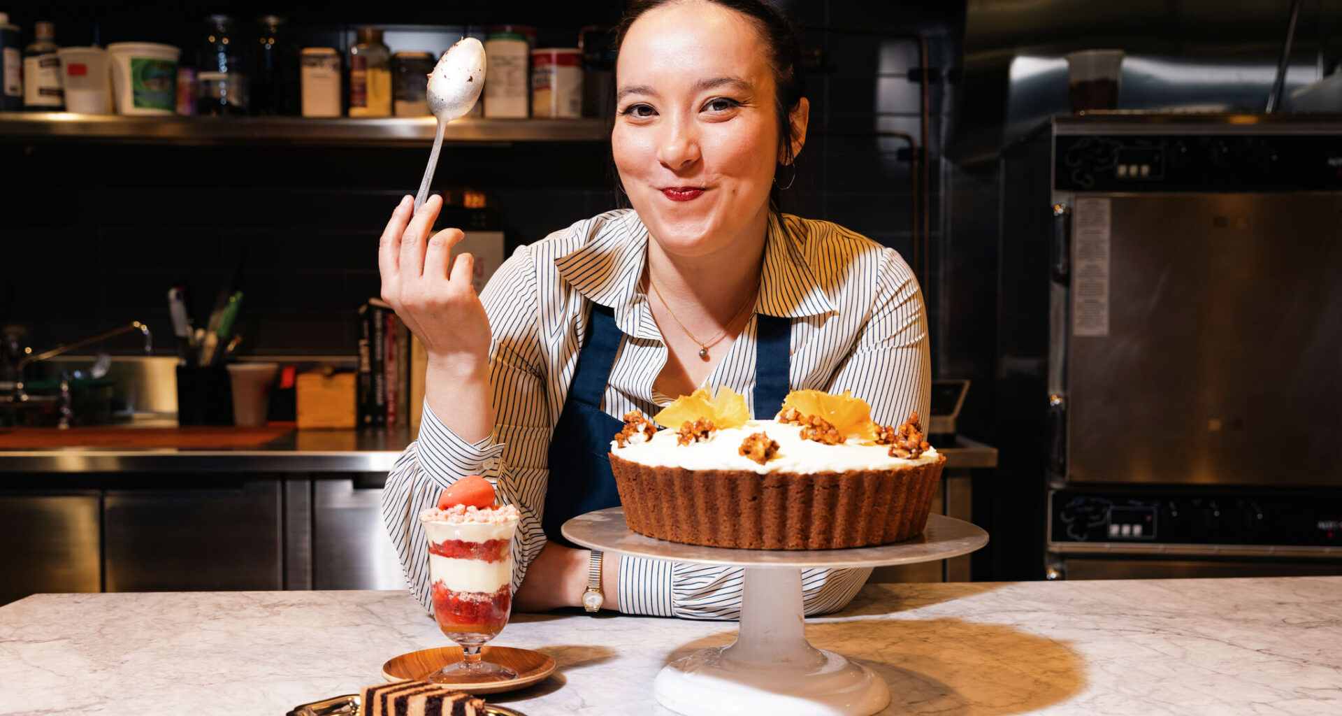 How pastry chef Deirdre Balao Rieutort-Louis bridges sweet and savory