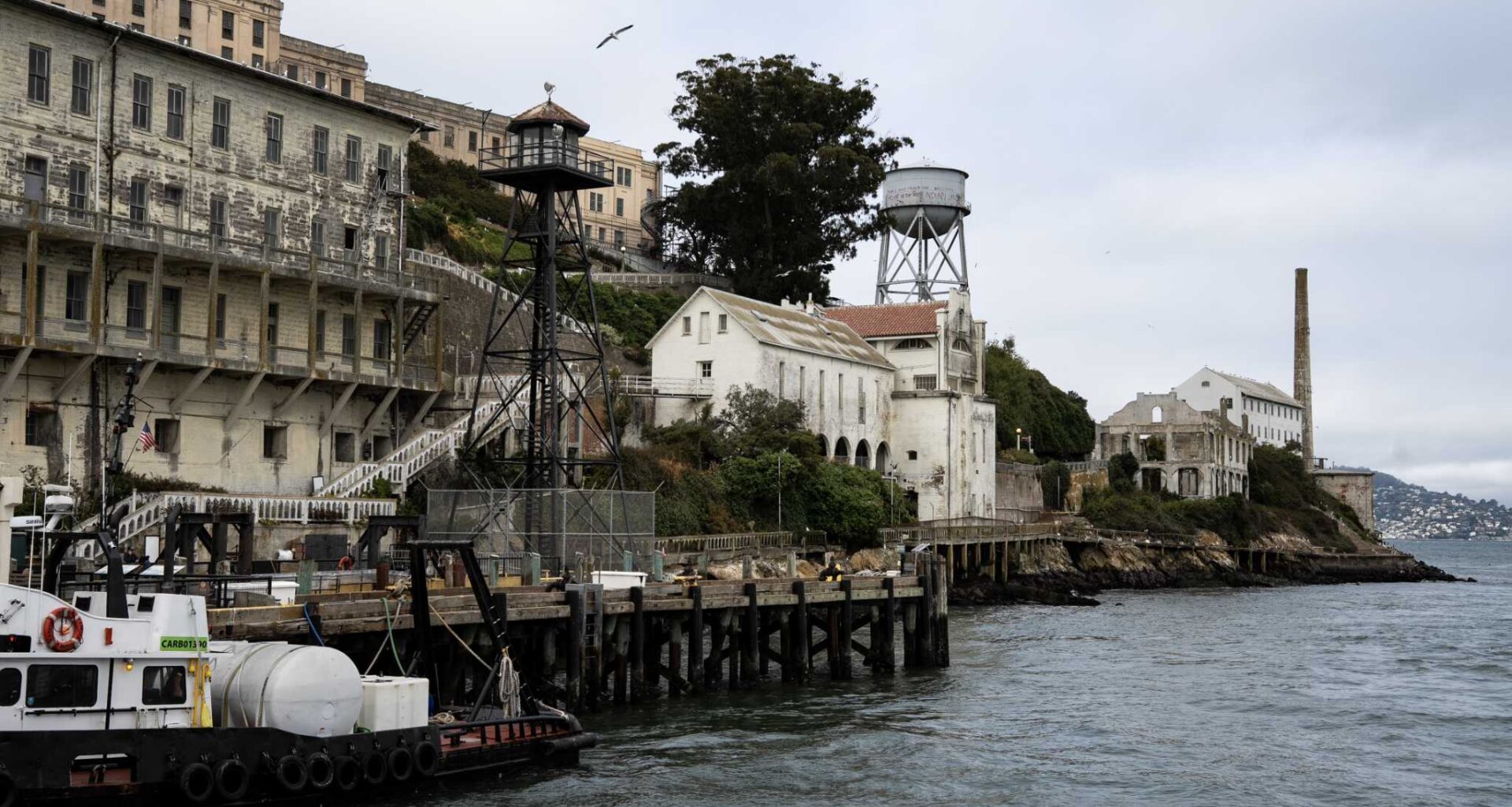 Alcatraz closes for dock repairs, shutting down tours