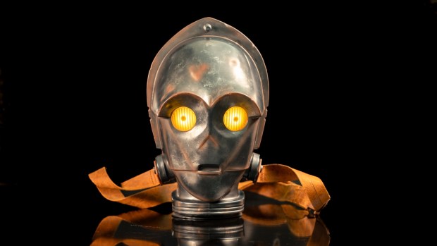The Salvaged Protocol Droid Bucket will be part of the new collection of Star Wars novelty items coming to Disneyland. (Courtesy of Disneyland)