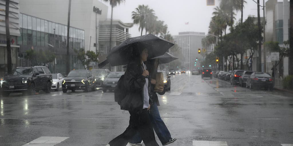 Pacific system to bring rain, snow and strong winds to California, the Rockies