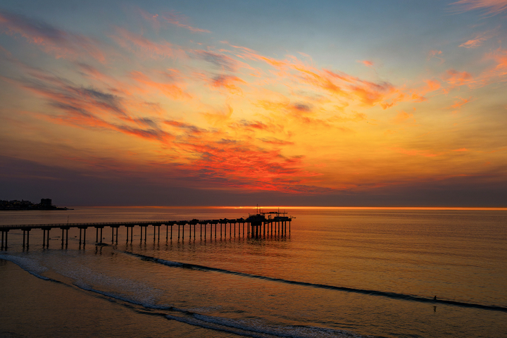An extreme marine heat wave simmers off California's coast right now