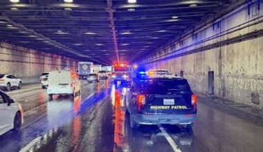 Water main break near Treasure Island blocks Bay Bridge lanes